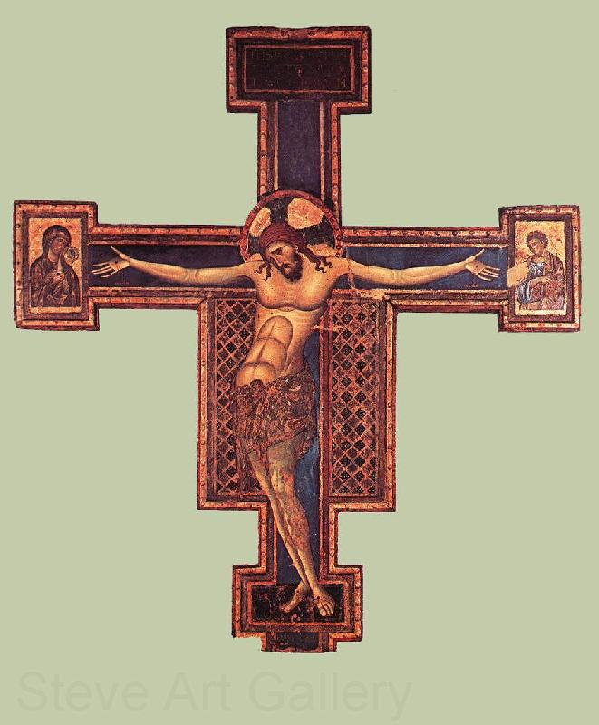 GIUNTA PISANO Crucifix swg Norge oil painting art